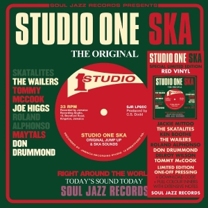 Soul Jazz Records Presents - Studio One Ska (Red Vinyl) ryhmässä VINYYLI / Kommande / Reggae @ Bengans Skivbutik AB (5670888)