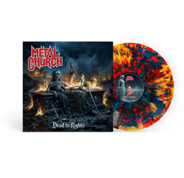 Metal Church - Dead To Rights (Multicolor Splatter Vinyl LP) ryhmässä ME SUOSITTELEMME / Perjantain julkaisut / 2026-06-12 @ Bengans Skivbutik AB (5671031)