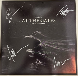 At The Gates - The Ghost Of A Future Dead (SIGNED! / Translucent Sea Blue Vinyl LP + Booklet & Poster) ryhmässä VINYYLI / Nyheter / Hårdrock @ Bengans Skivbutik AB (5671069)