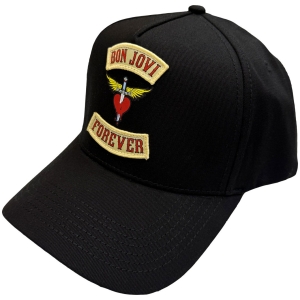 Bon Jovi - Forever Bl Baseball Cap ryhmässä MERCHANDISE / Lippis /  /  @ Bengans Skivbutik AB (5671089)