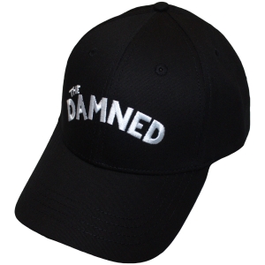Damned - Arched Logo Bl Baseball Cap ryhmässä MERCHANDISE / Lippis /  /  @ Bengans Skivbutik AB (5671091)