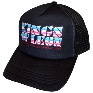 Kings Of Leon - Can We Please Have Fun Bl Mesh-Back Cap ryhmässä MERCHANDISE / Lippis /  /  @ Bengans Skivbutik AB (5671106)