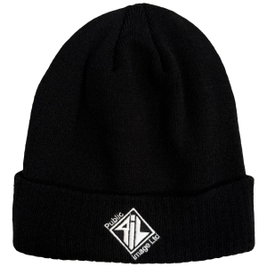 Pil - Diamond Logo & Text Bl Beanie Hat ryhmässä MERCHANDISE / Merch / Kommande / Pop-Rock @ Bengans Skivbutik AB (5671119)