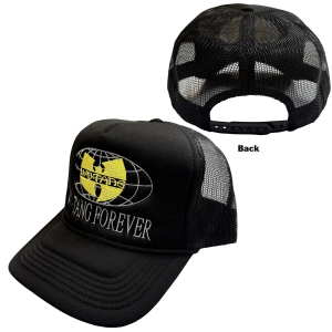 Wu Tang Clan - Forever Worldwide Bl Mesh-Back Cap ryhmässä MERCHANDISE / Lippis /  /  @ Bengans Skivbutik AB (5671130)