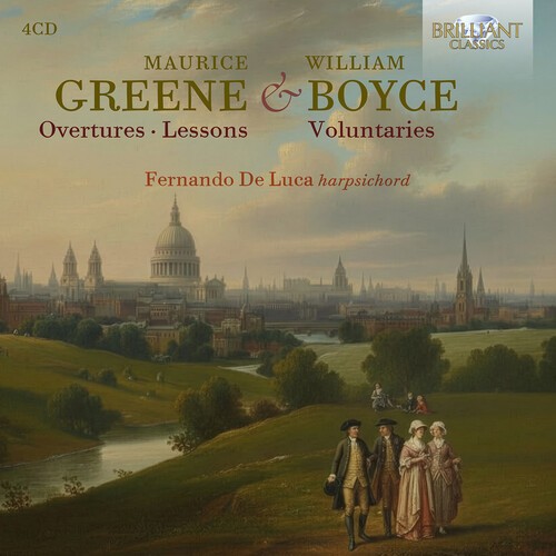Fernando De Luca - Greene: Overtures & Lessons Boyce: ryhmässä CD / Klassiskt @ Bengans Skivbutik AB (5671288)