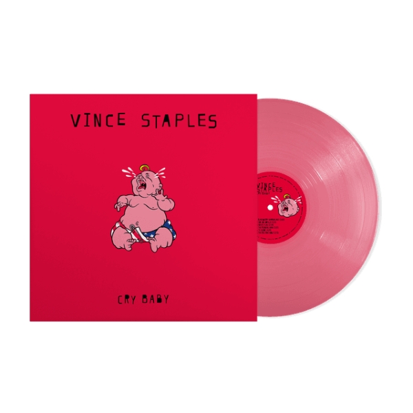Vince Staples - Cry Baby (Pink Vinyl) ryhmässä ME SUOSITTELEMME / Perjantain julkaisut / 2026-06-05 @ Bengans Skivbutik AB (5671461)