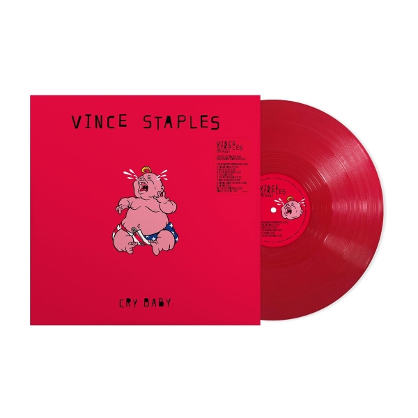Vince Staples - Cry Baby (Indie Red Vinyl) ryhmässä ME SUOSITTELEMME / Perjantain julkaisut / 2026-06-05 @ Bengans Skivbutik AB (5671462)