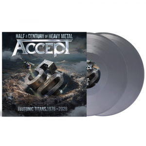 Accept - Teutonic Titans 1976-2028 (2Lp Gatefold Solid Silver Vinyl) ryhmässä VINYYLI / Kommande / Hårdrock @ Bengans Skivbutik AB (5671619)