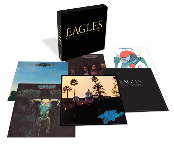 Eagles - The Studio Albums 1972-1979 ryhmässä CD / Pop @ Bengans Skivbutik AB (567167)