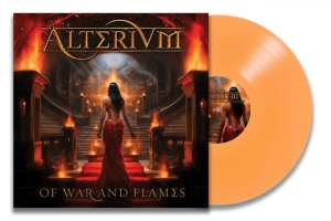Alterium - Of War And Flames (Clear Orange Vin ryhmässä VINYYLI / Kommande / Hårdrock @ Bengans Skivbutik AB (5672056)