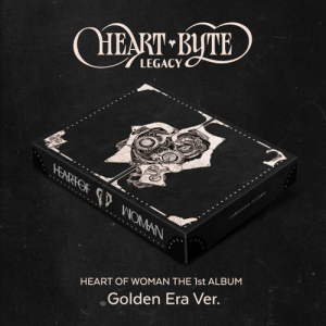 Heart Of Woman - Heart Byte : Legacy (Golden Era Ver.) (Random Ver.) (2CD) ryhmässä CD / Kommande / K-Pop @ Bengans Skivbutik AB (5672533)