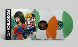 V/A - Robotech 2: Instrumental Collection (Ltd Green, White & Orange Vinyl edition) ryhmässä VINYYLI / Kommande / Film-Musikal @ Bengans Skivbutik AB (5672550)