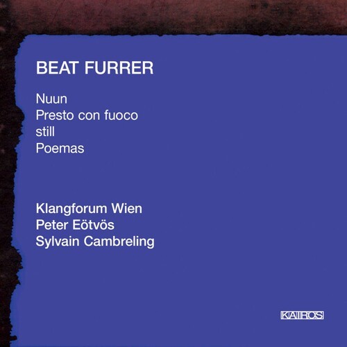 Furrer Beat - Furrer: Nuun ryhmässä CD / Klassiskt @ Bengans Skivbutik AB (5672613)