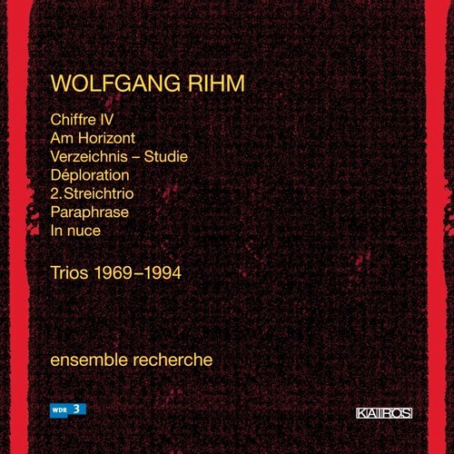 Wolfgang Rihm - Rihm: Trios ryhmässä CD / Klassiskt @ Bengans Skivbutik AB (5672658)