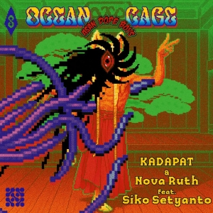 Kadapat & Nova Ruth Featuring Siko - Ocean Cage (Limited Blue Splattered ryhmässä VINYYLI / Kommande / Övrigt @ Bengans Skivbutik AB (5672791)