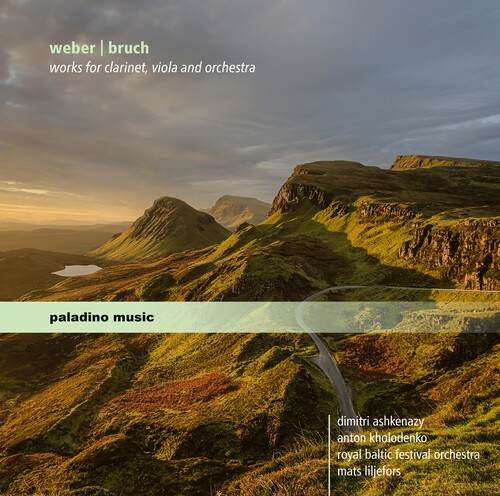 Bruch Max: Weber Carl Maria Von - Works For Clarinet, Viola And Orche ryhmässä CD / Klassiskt @ Bengans Skivbutik AB (5672936)