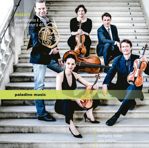 Mozart W A - Divertimento K563 & Horn Quintet K4 ryhmässä CD / Klassiskt @ Bengans Skivbutik AB (5672939)