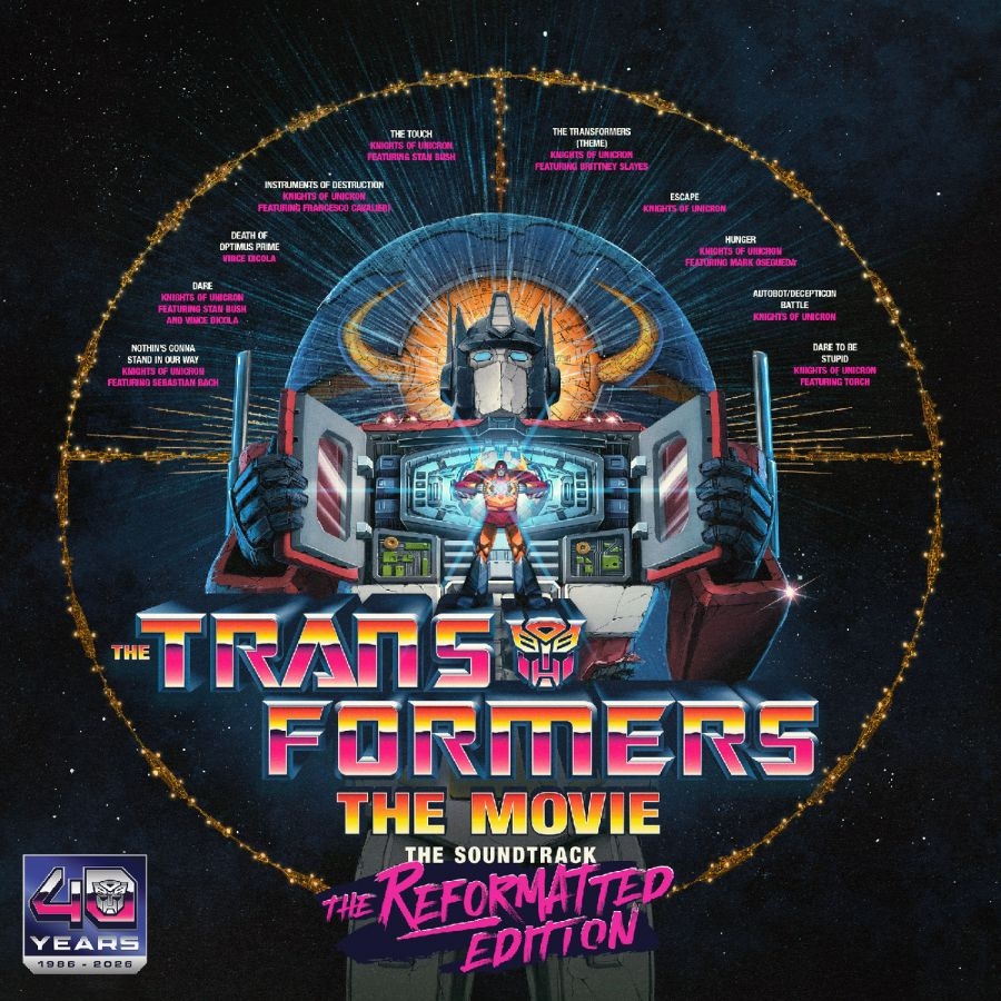 Various Artists - The Transformers The Movie Soundtrack (The Reformatted Vinyl Edition) ryhmässä VINYYLI / Kommande / Hårdrock @ Bengans Skivbutik AB (5673094)