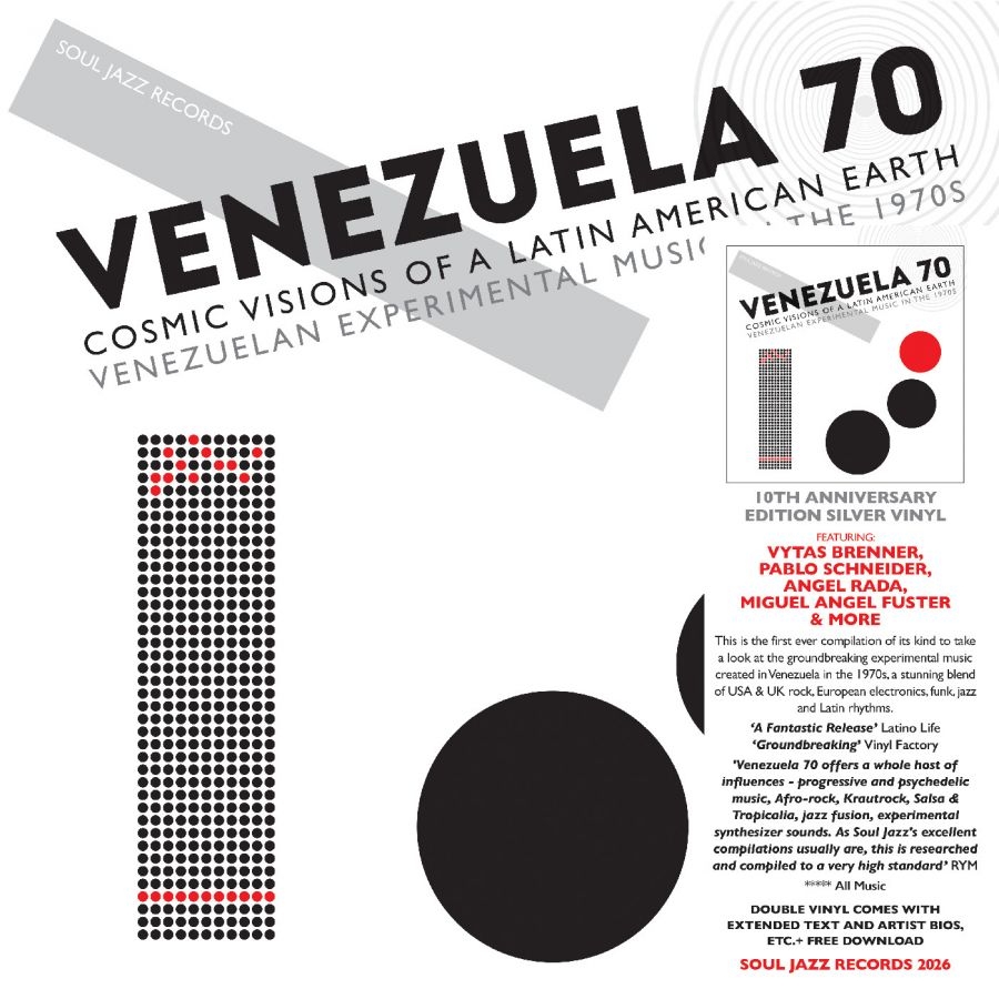 Soul Jazz Records Presents - Venezuela 70: Cosmic Visions Of A L ryhmässä VINYYLI / Kommande / Pop-Rock @ Bengans Skivbutik AB (5673105)
