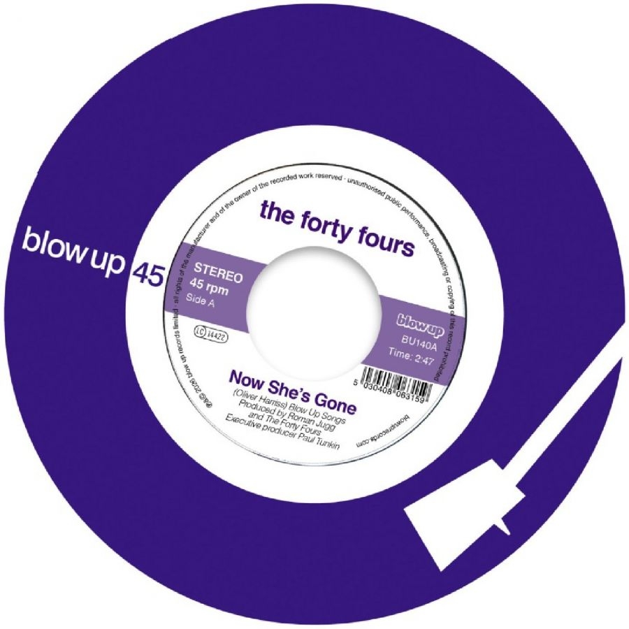 The Forty Fours - Now She's Gone ryhmässä VINYYLI / Kommande / Pop-Rock @ Bengans Skivbutik AB (5673110)