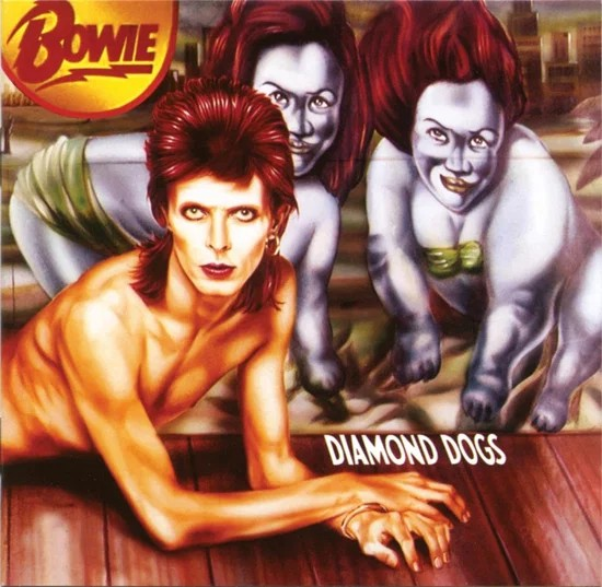David Bowie - Diamond Dogs ryhmässä -Start David Bowie @ Bengans Skivbutik AB (5673115)