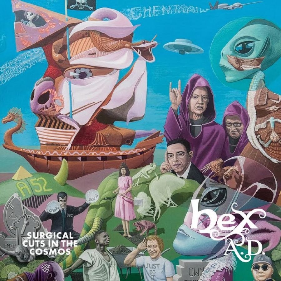 Hex A.D. - Surgical Cuts In The Cosmos ryhmässä CD / Kommande / Hårdrock @ Bengans Skivbutik AB (5673137)