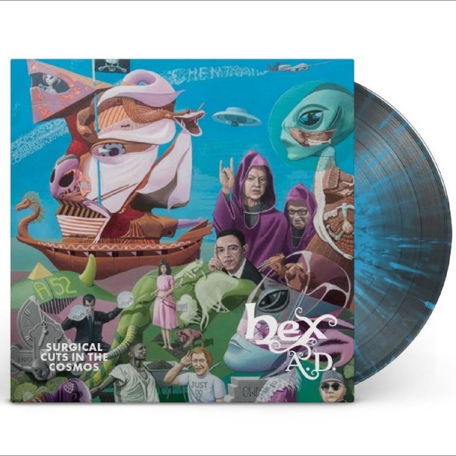 Hex A.D. - Surgical Cuts In The Cosmos ryhmässä VINYYLI / Kommande / Hårdrock @ Bengans Skivbutik AB (5673138)