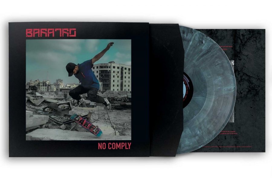 Baratro - No Comply ( Blue Marbled Vinyl Lp) ryhmässä VINYYLI / Kommande / Hårdrock @ Bengans Skivbutik AB (5673162)