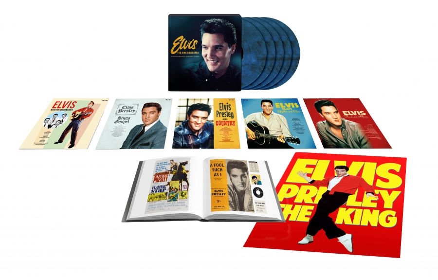 Presley Elvis - King Collected The (5 Lp Marbled Vi ryhmässä VINYYLI / Kommande / Pop-Rock @ Bengans Skivbutik AB (5673175)