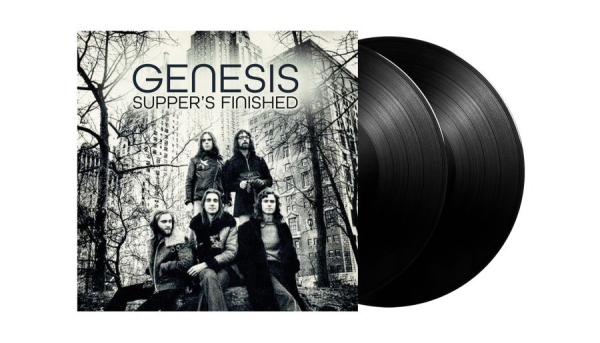 Genesis - Supper's Finished (2 Lp Black Vinyl ryhmässä VINYYLI / Kommande / Pop-Rock @ Bengans Skivbutik AB (5673229)