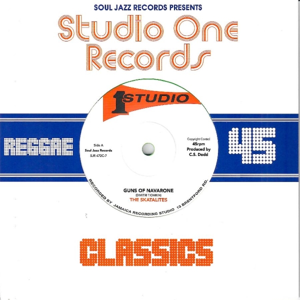 Skatalites The - Guns Of Navarone / Marcus Garvey (G ryhmässä VINYYLI / Kommande / Reggae @ Bengans Skivbutik AB (5673274)