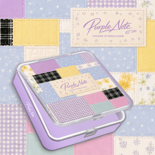 Hyojung (Oh My Girl) - Purple Note ryhmässä CD / Kommande / K-Pop @ Bengans Skivbutik AB (5673315)