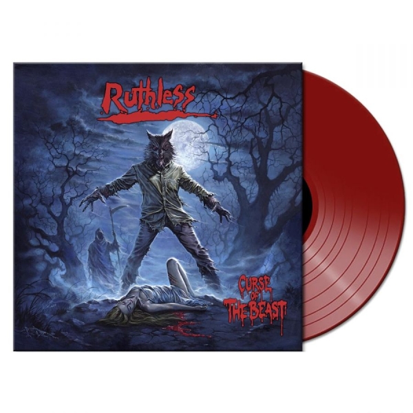 Ruthless - Curse Of The Beast (Red Vinyl Lp) ryhmässä VINYYLI / Kommande / Hårdrock @ Bengans Skivbutik AB (5673439)