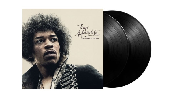 Hendrix Jimi - High Times At San Jose (2 Lp Black ryhmässä VINYYLI / Kommande / Pop-Rock @ Bengans Skivbutik AB (5673479)