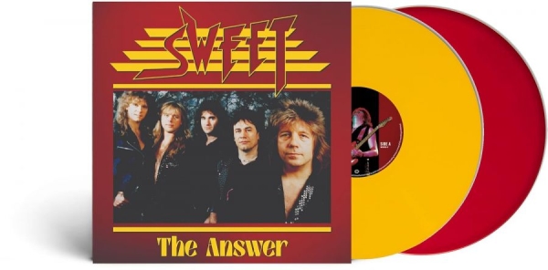 Sweet - Answer The (2 Lp Yellow/Red Vinyl) ryhmässä VINYYLI / Kommande / Pop-Rock @ Bengans Skivbutik AB (5673675)