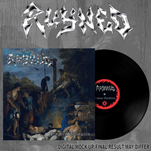 Ruyned - Profanum Sacrificium (Black Vinyl L ryhmässä VINYYLI / Kommande / Hårdrock @ Bengans Skivbutik AB (5673679)