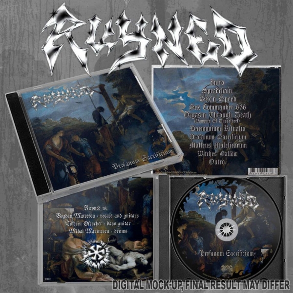 Ruyned - Profanum Sacrificium ryhmässä CD / Kommande / Hårdrock @ Bengans Skivbutik AB (5673690)