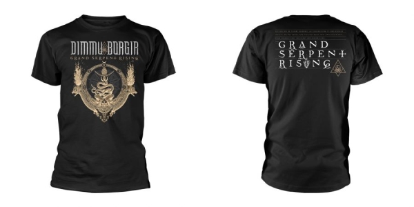 Dimmu Borgir - T/S Grand Serpent Rising (L) ryhmässä MERCHANDISE / T-paita / Kommande / Hårdrock @ Bengans Skivbutik AB (5673691)