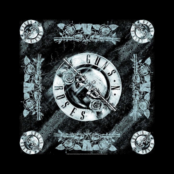 Guns N' Roses - Logo Bandana ryhmässä MERCHANDISE / Merch / Nyheter / Hårdrock @ Bengans Skivbutik AB (5673753)