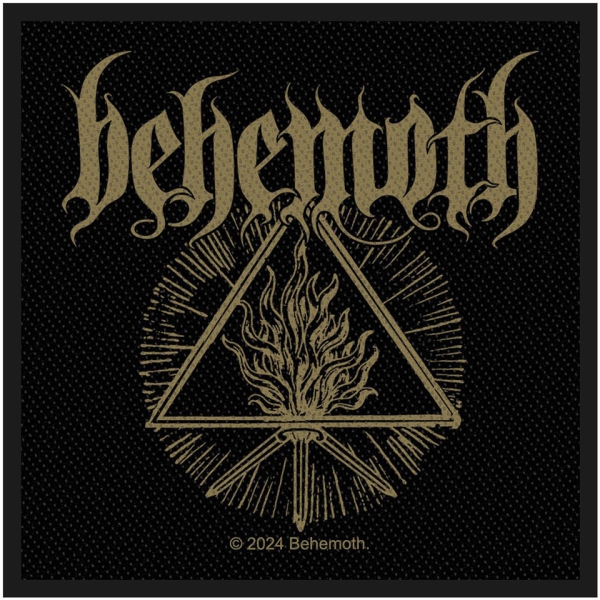 Behemoth - The Satanist Standard Patch ryhmässä MERCHANDISE / Kangasmerkki /  /  @ Bengans Skivbutik AB (5673981)