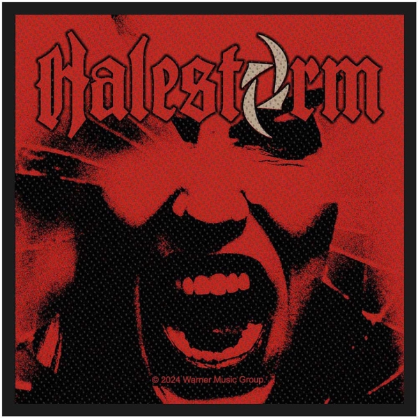 Halestorm   - Back From The Dead Standard Patch ryhmässä MERCHANDISE / Kangasmerkki /  /  @ Bengans Skivbutik AB (5673982)