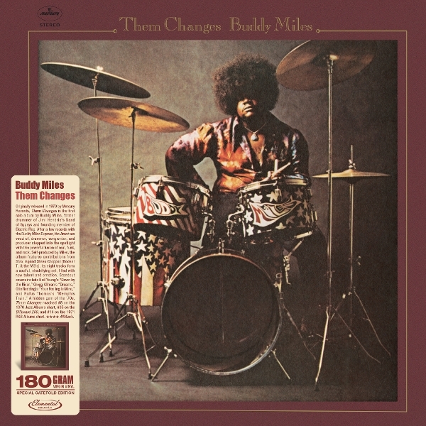 Buddy Miles - Them Changes ryhmässä VINYYLI / Kommande / Jazz,RnB-Soul @ Bengans Skivbutik AB (5674043)