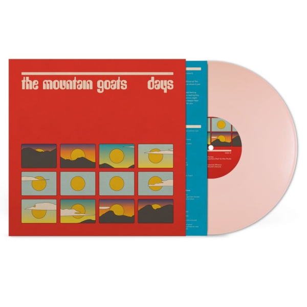 Mountain Goats - Days-Pink Vinyl ryhmässä VINYYLI / Kommande / Pop-Rock @ Bengans Skivbutik AB (5674069)
