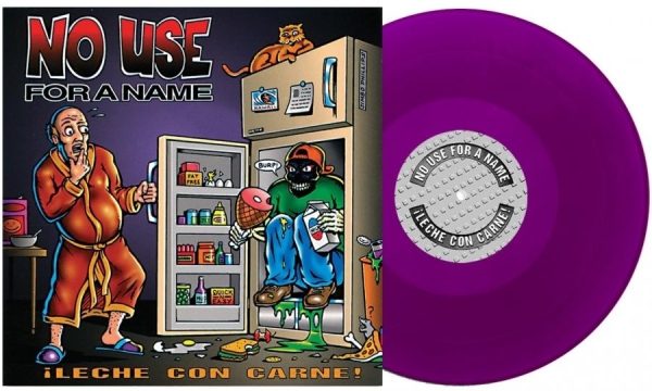 No Use For A Name - Leche Con Carne (Grape Coloured Vin ryhmässä VINYYLI / Kommande / Pop-Rock,Punk @ Bengans Skivbutik AB (5674072)
