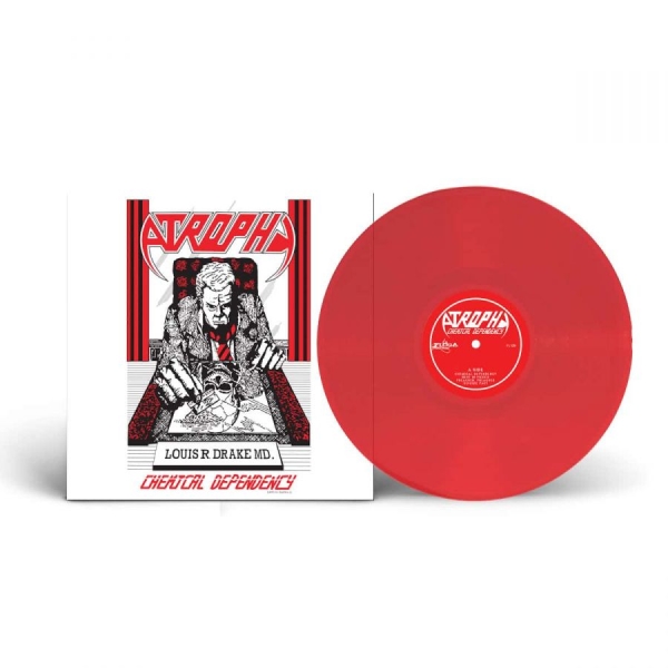 Atrophy - Chemical Dependency (Red Vinyl Lp) ryhmässä VINYYLI / Kommande / Hårdrock @ Bengans Skivbutik AB (5674107)
