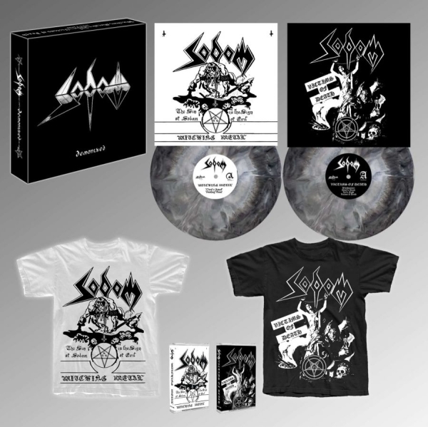 Sodom - Demonized (2 Lp Galaxy Vinyl, Mc, T ryhmässä VINYYLI / Kommande / Hårdrock @ Bengans Skivbutik AB (5674111)