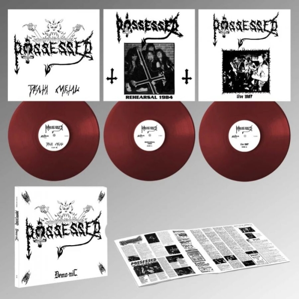 Possessed - Demo-Nic (3 Lp Oxblood Vinyl Box) ryhmässä VINYYLI / Kommande / Hårdrock @ Bengans Skivbutik AB (5674115)