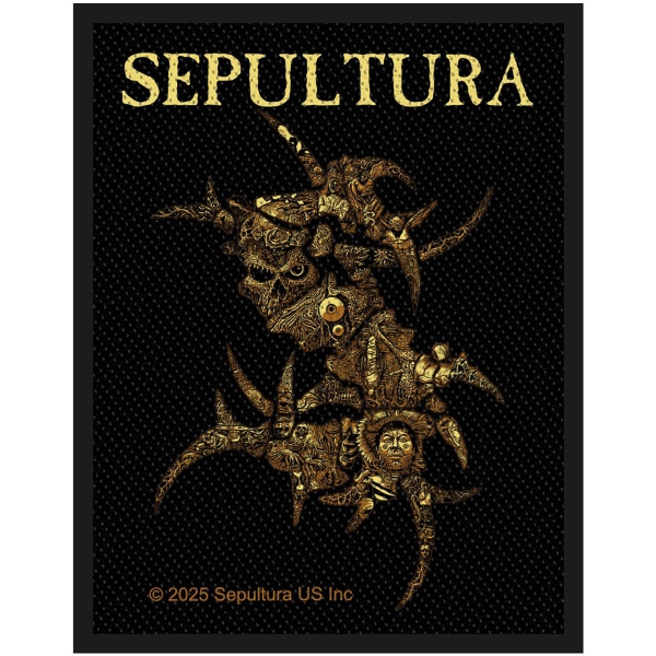 Sepultura - Discography Standard Patch ryhmässä MERCHANDISE / Kangasmerkki /  /  @ Bengans Skivbutik AB (5674318)