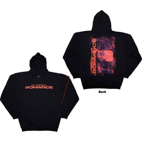My Chemical Romance - Romance Bullets Uni Bl Hoodie ryhmässä MERCHANDISE / Hupparit / Nyheter / Pop-Rock @ Bengans Skivbutik AB (5674535r)