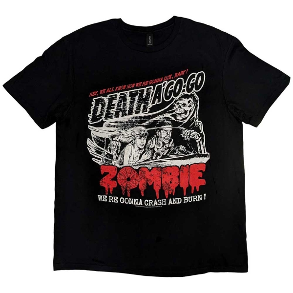 Rob Zombie - Zombie Crash Uni Bl T-Shirt ryhmässä MERCHANDISE / T-paita / Nyheter / Hårdrock @ Bengans Skivbutik AB (5674583r)